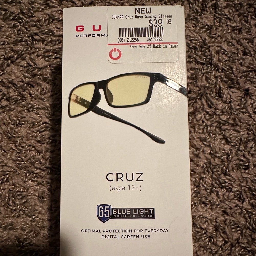 Gunnar Cruz Gaming Glasses